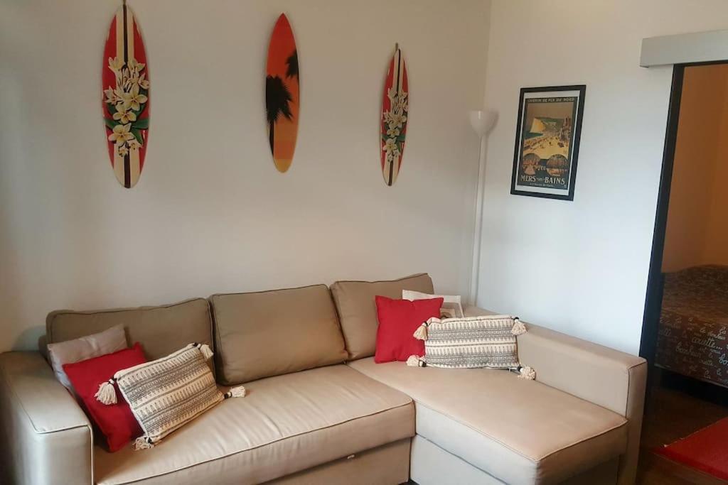 Nid Douillet Pour 2.. A 50 Metres De La Plage 梅尔·莱斯·拜恩斯 外观 照片