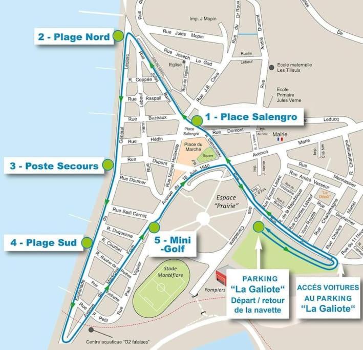 Nid Douillet Pour 2.. A 50 Metres De La Plage 梅尔·莱斯·拜恩斯 外观 照片